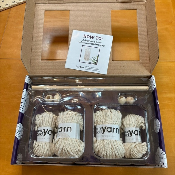 Macrame Wall Hanging NWT DIY KIT. - Picture 9 of 11